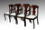 SOLD Set of Four Mahogany Empire Dining Chairs