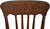 SOLD Oak Carved Original Finish Children’s Rocking Chair