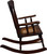 SOLD Oak Carved Original Finish Children’s Rocking Chair