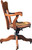 SOLD Antique Oak Lawyers Bankers Swivel Office Chair