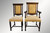 SOLD Antique Set of Four Oak Carved Dining Chairs