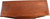 SOLD Mahogany Open Refinished Triple Shelf Bookcase