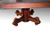 SOLD Burl Victorian Banquet Table with Leaves
