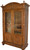 SOLD Walnut Carved Victorian Bookcase Wardrobe Armoire