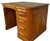 SOLD Oak Raised Panel Flat Top Desk - Restored