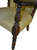 SOLD Acanthus Carved Mahogany Arm Chair Fan Back