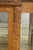 SOLD Oak Carved Curve Glass China Closet with Big Claw Feet