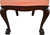 SOLD Set of 6 Mahogany Carved Ball and Claw Chairs by Horner