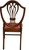 SOLD Set of 6 Mahogany Shield Back Dining Chairs