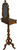 SOLD Antique Victorian Walnut Carved Gentleman’s Shaving Stand