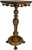 SOLD Mahogany Twisted Post Ball and Claw Pedestal by Merklen