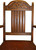 SOLD Antique Set of 6 Oak Carved Dining Chairs