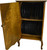 SOLD Oak Tiger Sawn Record Cabinet