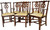 SOLD Set of 6 Mahogany Chippendale Chairs