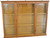 SOLD Hanging Oak Display Cabinet