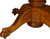 SOLD Round Oak 45” Claw Foot Dining Table with 2 Leaves
