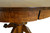 SOLD Round Oak Claw Foot Dining Table 45 Inch