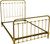 SOLD Antique Full Size Brass Bed