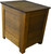 SOLD Oak Three Drawer Night Stand