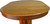 SOLD Mission Round Oak Dining Table