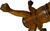 SOLD Round Oak Claw Foot Dining Table with 2 Leaves