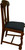 SOLD Set of 6 Empire Oak Dining Chairs