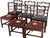 SOLD Set of 6 Mahogany Chippendale Ribbon Back Chairs