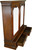 SOLD Victorian Step Back Burl Walnut Bookcase - Civil War