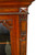 SOLD Victorian Step Back Burl Walnut Bookcase - Civil War