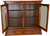 SOLD Victorian Step Back Burl Walnut Bookcase - Civil War