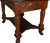 SOLD Carved Victorian Walnut Writing Desk Library Table