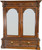SOLD Victorian Walnut Step Back Two Door Bookcase – Civil War