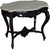 SOLD Victorian Marble Top Turtle Top Carved Table