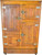 SOLD Four Door Oak Ice Box