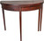 SOLD Mahogany Demi Lune Card Table