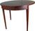 SOLD Mahogany Demi Lune Card Table