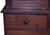 SOLD Rosewood Period Linen Chest Cupboard Heavily Carved