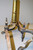 SOLD Pair of Brass Chippendale Andirons