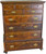 SOLD Tiger Sawn Oak Victorian Butler’s Desk Dresser -Rare