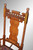 SOLD Antique Oak Press-back Rocker - Very Fancy