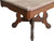 SOLD Victorian Marble Top Coffee Table with Burl Walnut