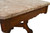 SOLD Victorian Marble Top Coffee Table with Burl Walnut