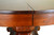 SOLD Mahogany Empire Round Banquet Table Opens 12 Feet