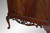 SOLD Antique Flame Mahogany Carved Bar