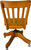 SOLD Oak Swivel Tilt Lawyers Bankers Office Chair