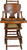 SOLD Victorian Press Back Oak Children’s Up and Down High Chair Stroller