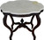 SOLD Victorian Marble Top Turtle Top Table