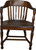 SOLD Walnut Bankers Lawyers Office Arm Chair