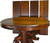 SOLD Victorian Burl Walnut Banquet Dining Table Opens 16 FEET long!!!