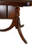 SOLD Mahogany Duncan Phyfe Dining Table Carved Base 2 Leaves